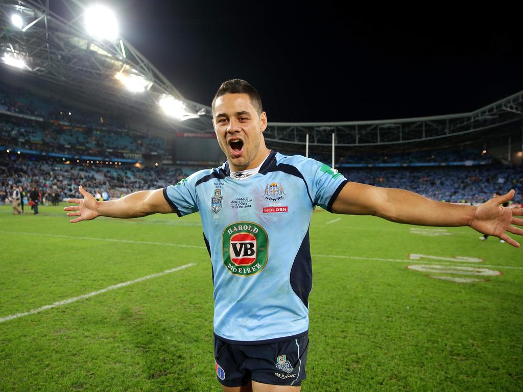 Jarryd Hayne will auction a playing jersey and boots in support of Curtis  Landers