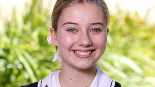 Eva Matyear 18yrs, St Margaret's Anglican School, Petrie St Ascot, Vox pop with students after exam, on Monday 24th October 2022 - Photo Steve Pohlner