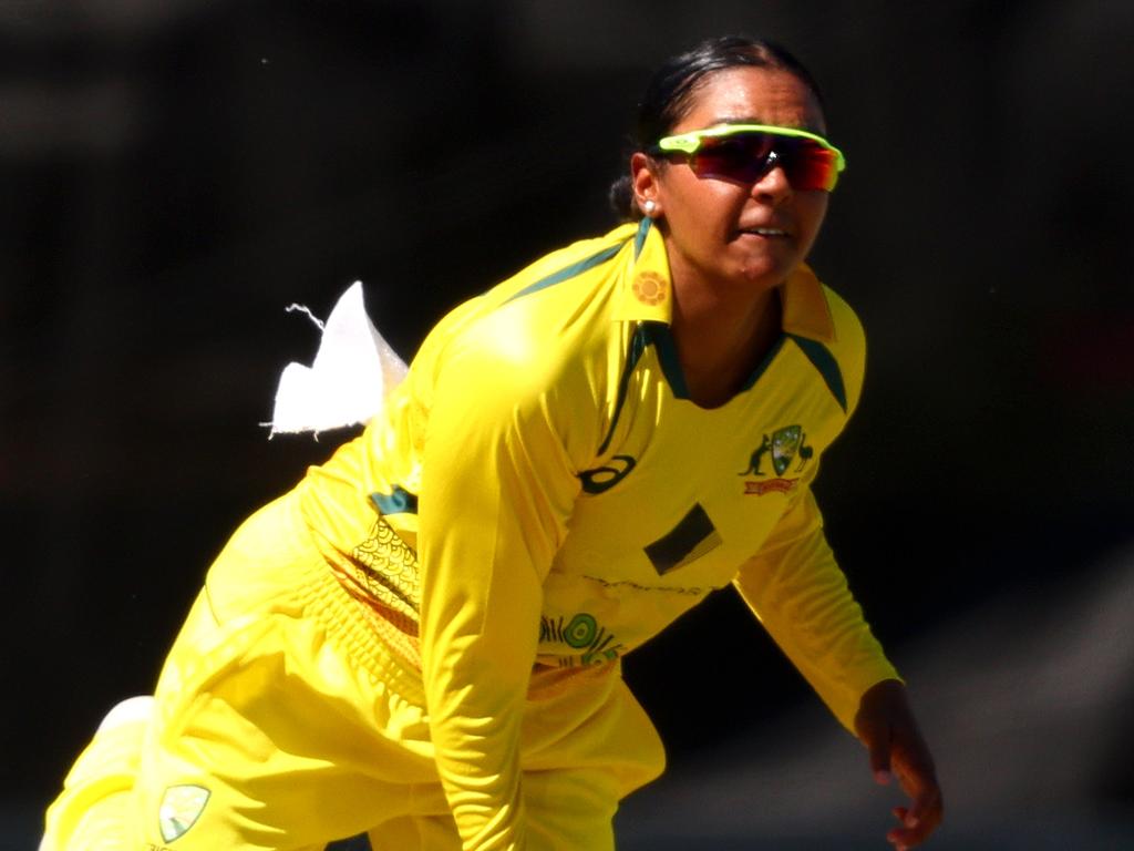 Alana King has become a mainstay of the Australian squad. Picture: Jonathan DiMaggio/Getty Images