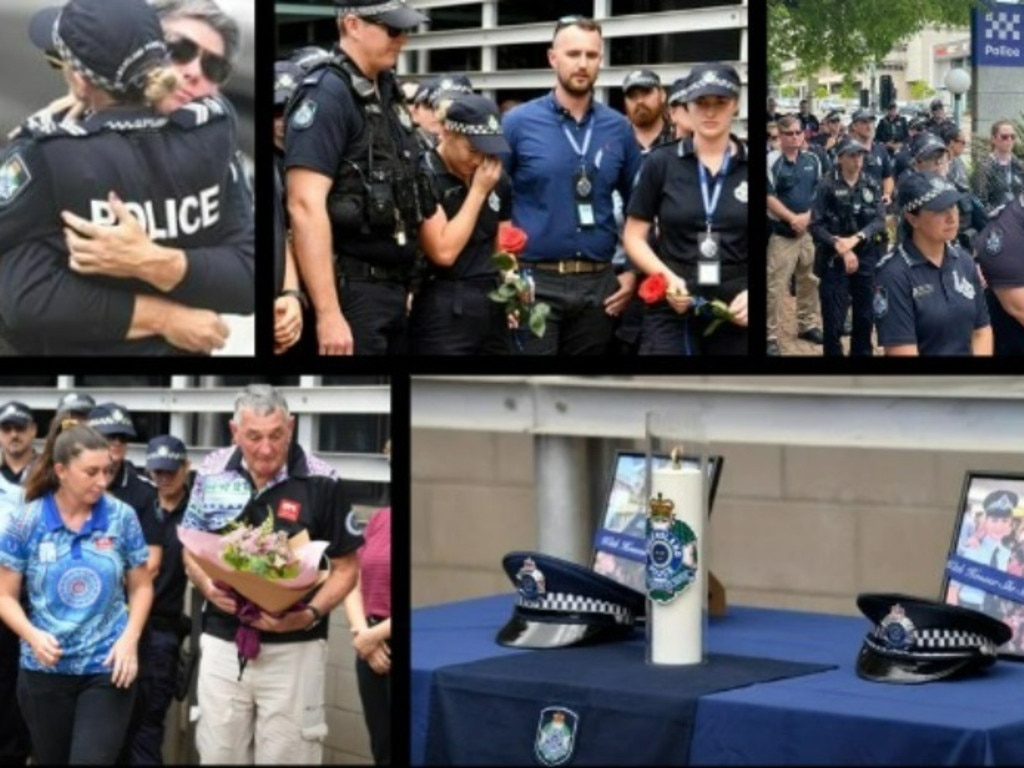 Townsville Police Gather For Memorial Honouring Two Colleagues Who Were ...