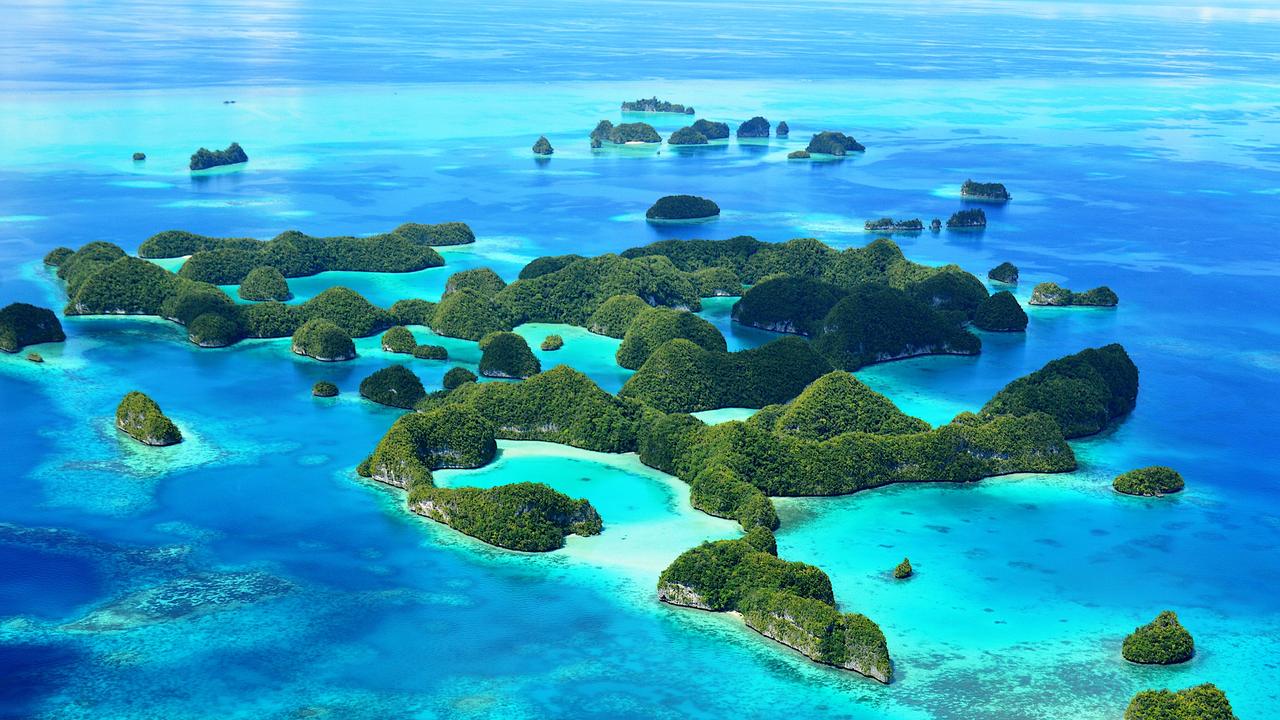 The Seventy Islands are part of the Rock Islands of Palau, found between the larger islands of Koror and Peleliu. Picture: iStock