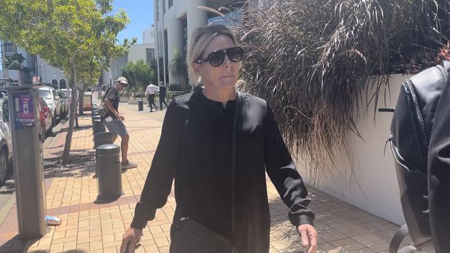 Jaclyn Maree Morris leaving the Southport courthouse. Picture: Jessica Paul