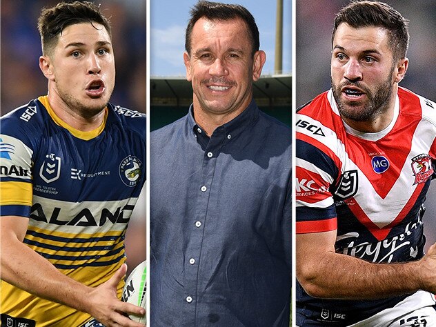 Mitchell Moses, Matthew Johns and James Tedesco.