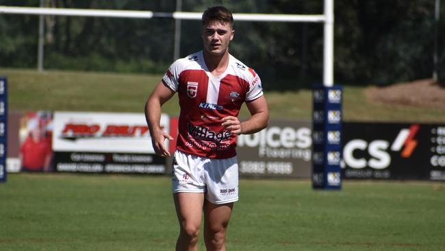 Meninga Cup semi-final action between the Redcliffe Dolphins and Wynnum-Manly Seagulls. Saturday April 15, 2023.