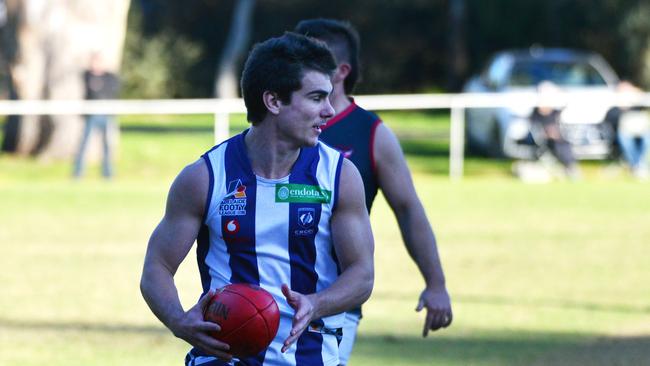 Jake Johansen playing with CBC. He has been a star for Salisbury North. Picture: Brenton Edwards