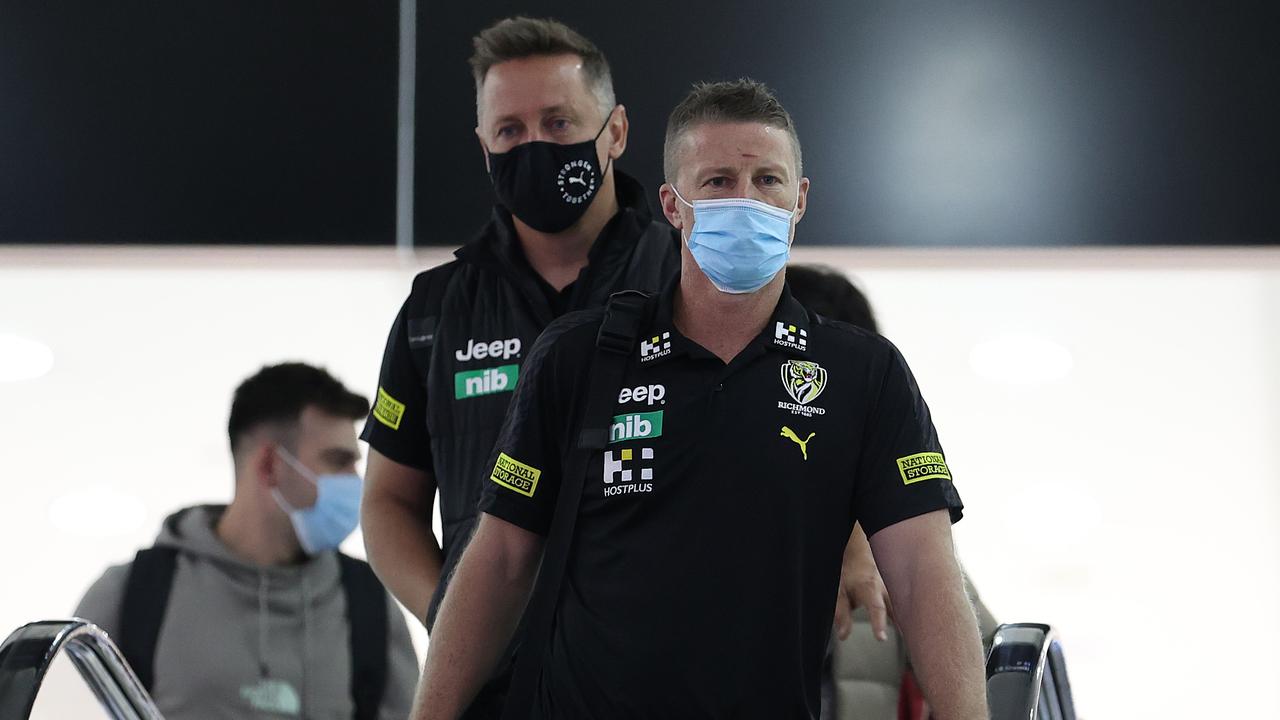 Tigers coach Damien Hardwick says his team are prepared to play anywhere. Picture: Getty Images