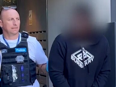 Those detained are allegedly part of a syndicate trafficking drugs across Melbourne.