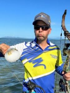 There was an incident with a stingray. Picture: Pete Griffiths/Facebook