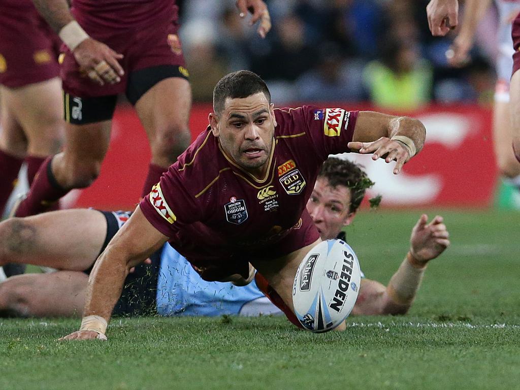 Greg Inglis is one of Queensland’s greatest ever players. Picture: Peter Wallis