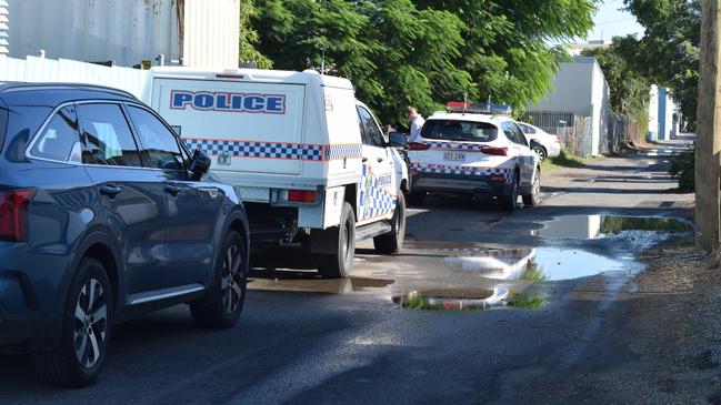 Police presence on East Lane on May 7. Picture: Aden Stokes