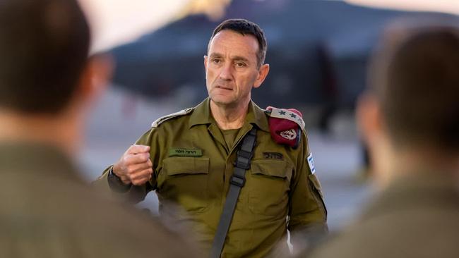 Israeli army Chief of the General Staff, Lieutenant General Herzi Halevi, has tendered his resignation. Picture: AFP/Israeli Army