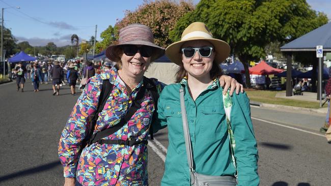 Ashleigh and Susan Mason at the Goomeri Pumpkin Festival 2024