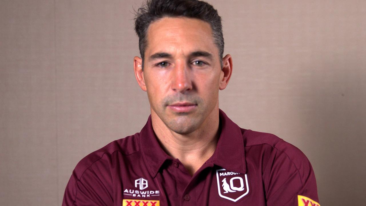 Maroons coach Billy Slater knows what Origin is all about. Picture: QRL
