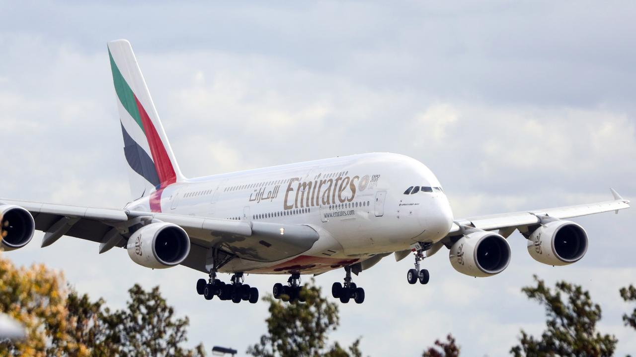 Emirates will restart a raft of flights including a UK-Australia route. Picture: Chris Ratcliffe/Bloomberg