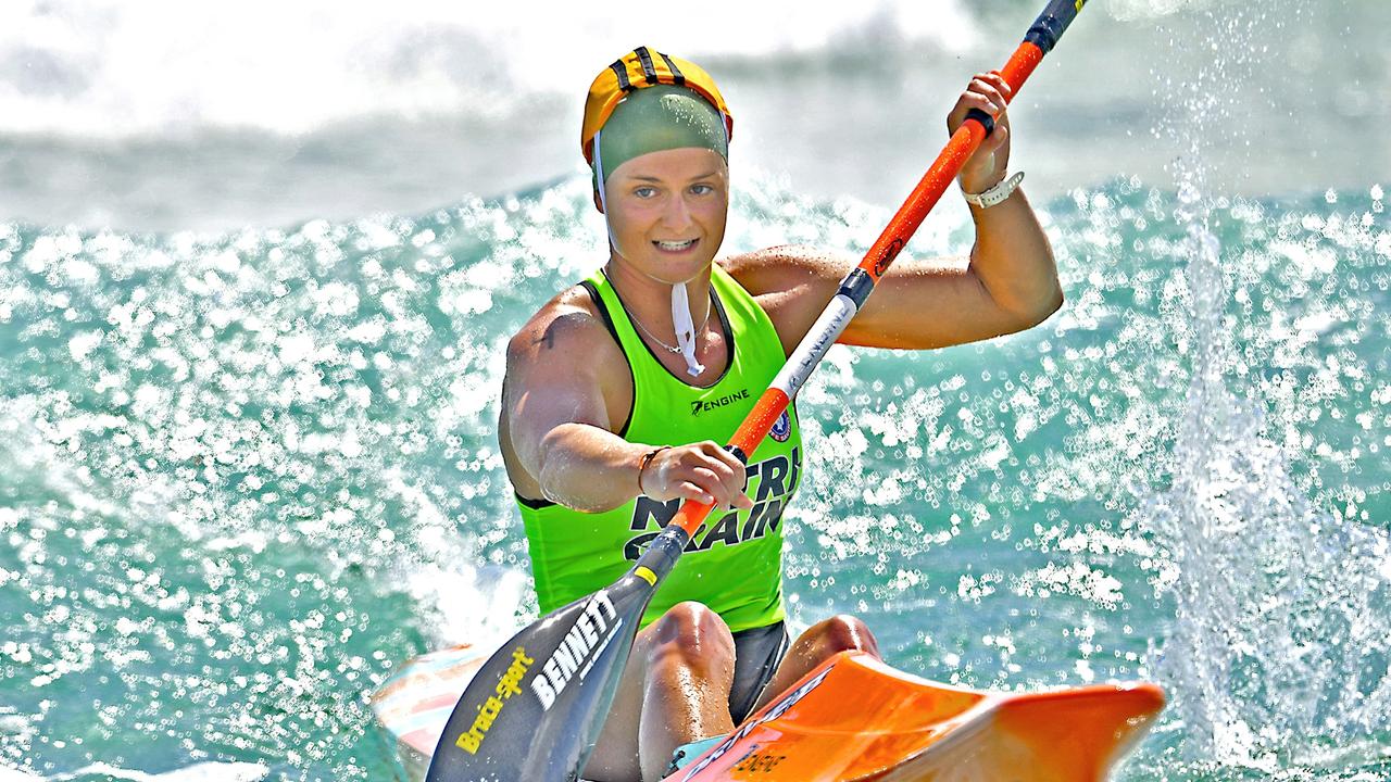 Aly Bull has secured entry into the upcoming Nutri-Grain Ironwoman Series. Picture credit: Surf Life Saving Australia