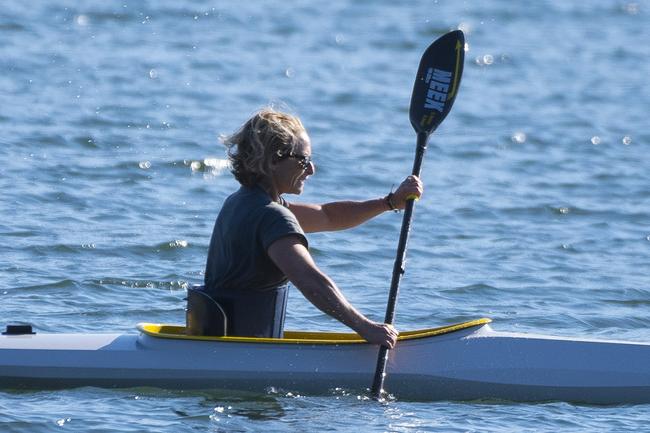 Oscar nominee Naomi Watts and The Walking Dead star Andrew Lincoln film Penguin Bloom at Palm Beach in August 2019. Pictures: Matrix