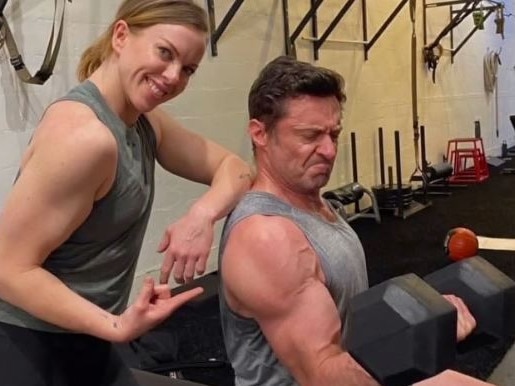 Jackman credits his personal trainer Beth Lewis for his transformation.