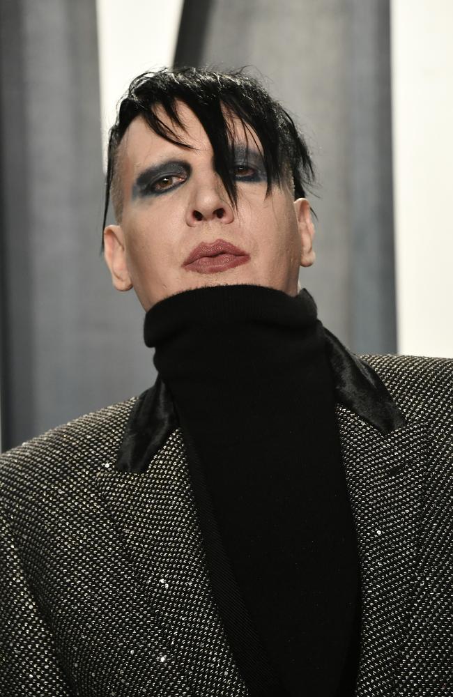 Is this a comeback? Marilyn Manson returned to the spotlight at Vanity Fair. Picture: Getty Images