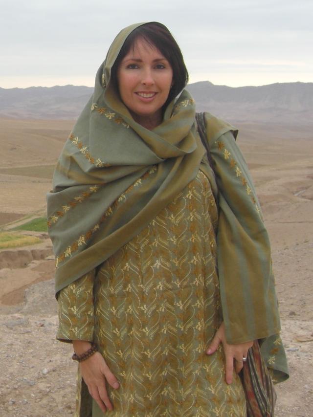 Dr Kay Danes OAM, pictured in Afghanistan, is working pro bono.