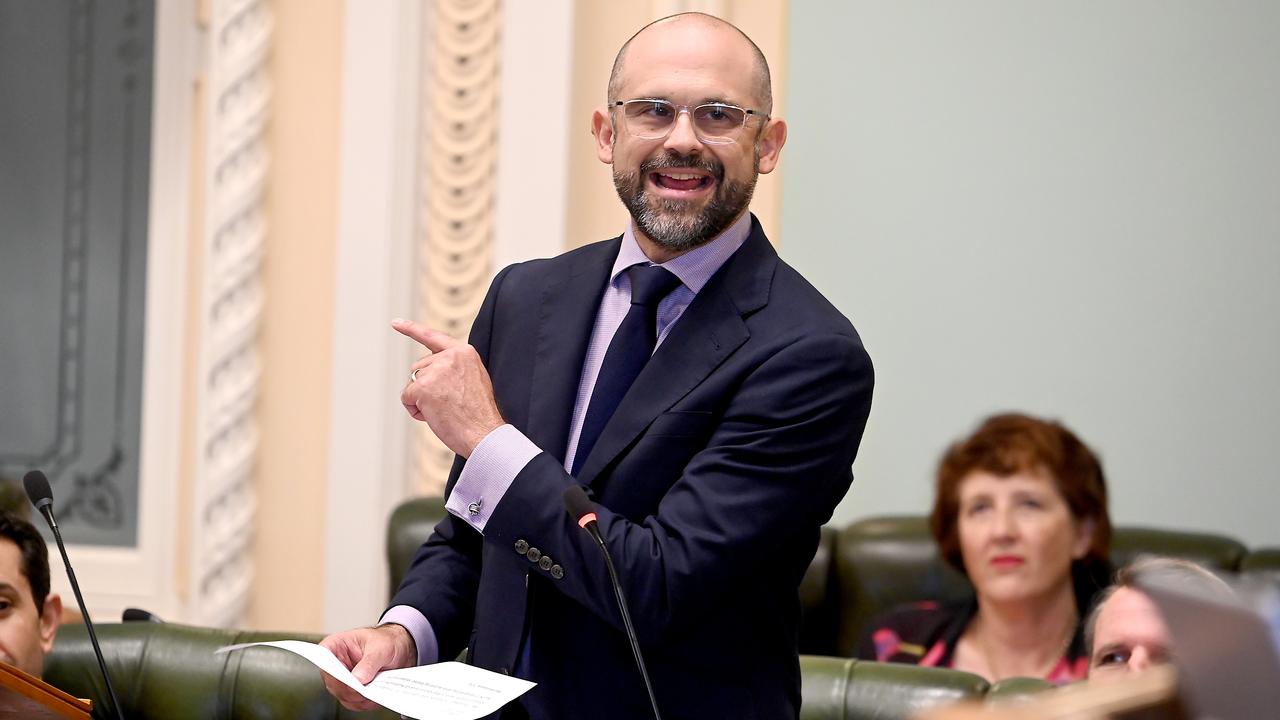 Queensland Treasurer David Janetzki. Picture: NewsWire / John Gass