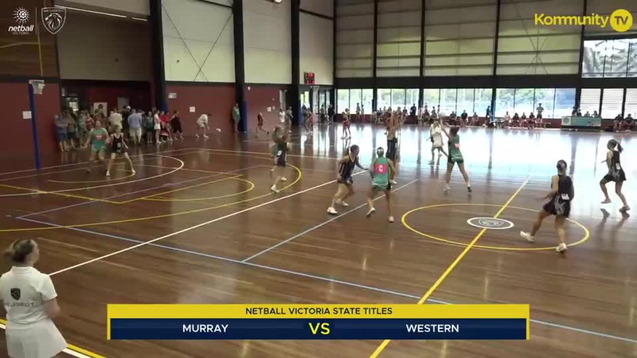 Replay: Murray v Western (17&U)—2025 Netball Victoria State Titles Day 3