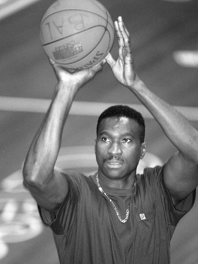 Pinder in his Illawarra Hawks days.