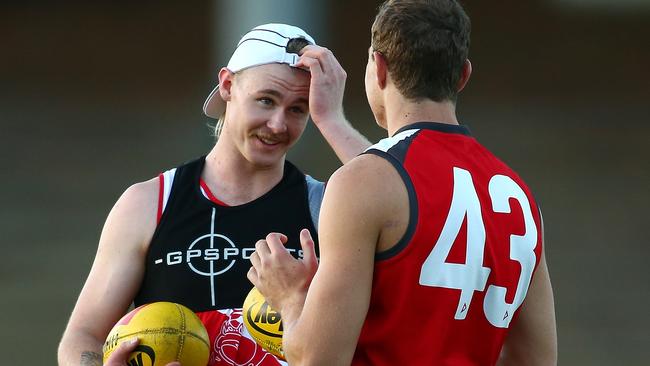 Cam McCarthy trained with South Fremantle during the year. Picture: Getty Images