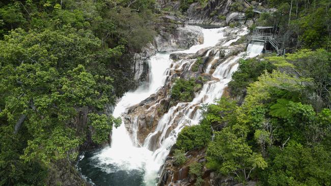 A woman has been injured at Behana Gorge, south of Gordonvale. Picture: Brendan Radke