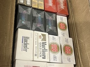 Illicit tobacco, vapes, and cigarettes seized by detectives from Australia Border Force during a national-wide week long operation under Taskforce Morpheus. Pictures: Supplied