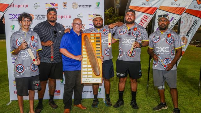 South Alice won the Men's Community final vs. Raiders. Picture: Charlie Lowson/NT Cricket.