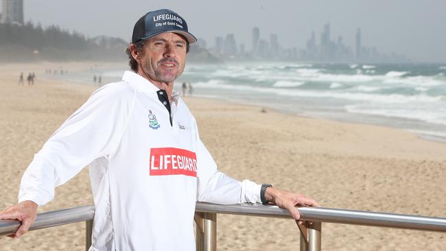 Chris Maynard, acting chief lifeguard for City of Gold Coast. Picture: Glenn Hampson.