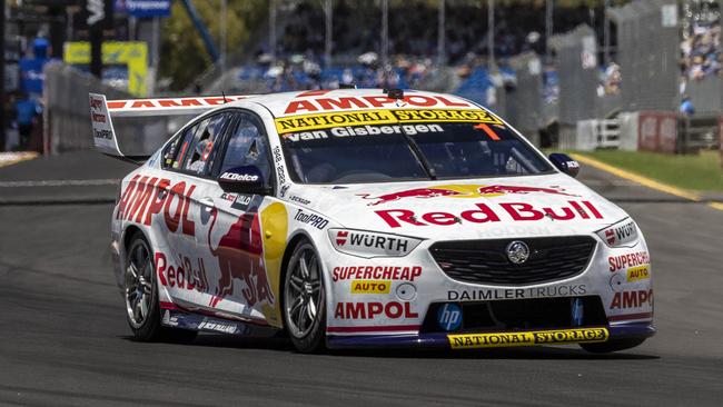 Shane van Gisbergen was “pretty pissed off” on Friday. Picture: Mark Horsburgh