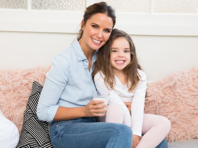 Jodi Anasta and her four-year-old Aleeia. Picture: Supplied