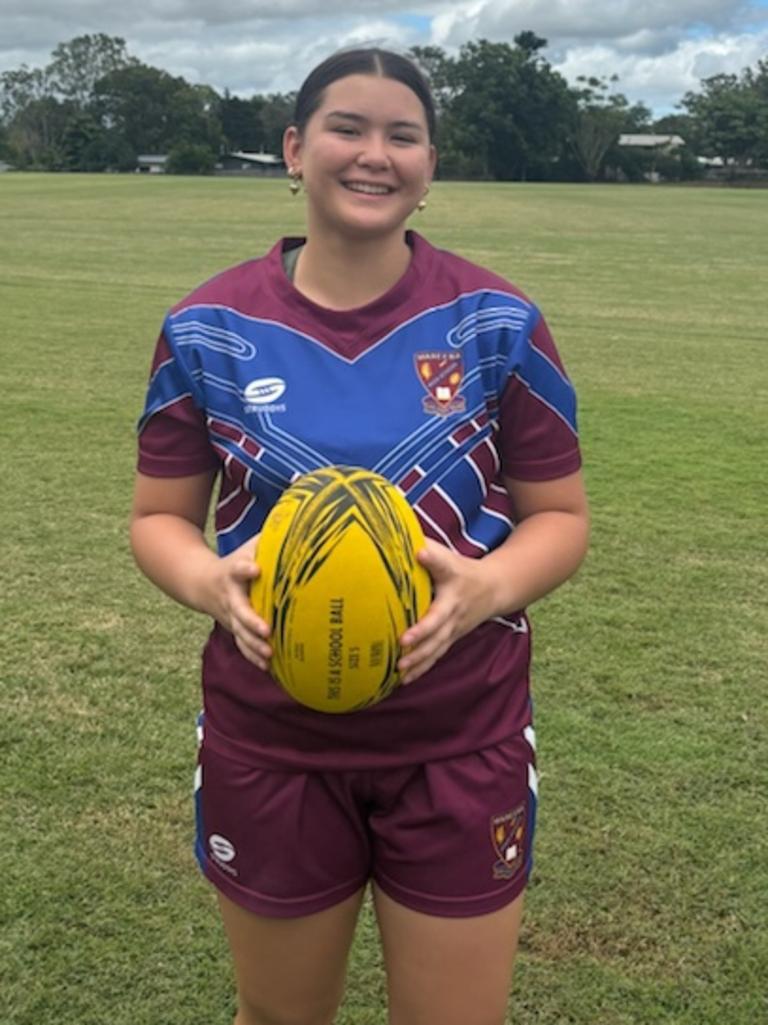 Chloe Mackenzie (Mareeba SHS) ahead of the 2024 North Queensland Cowboys Schoolgirl Cup. Picture: Supplied.