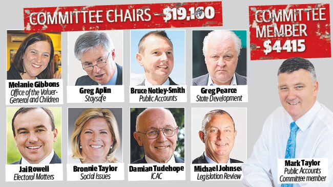 NSW MPs topping up their base income with lucrative parliamentary side ...