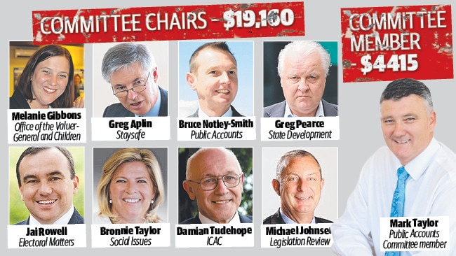 Committee chairs