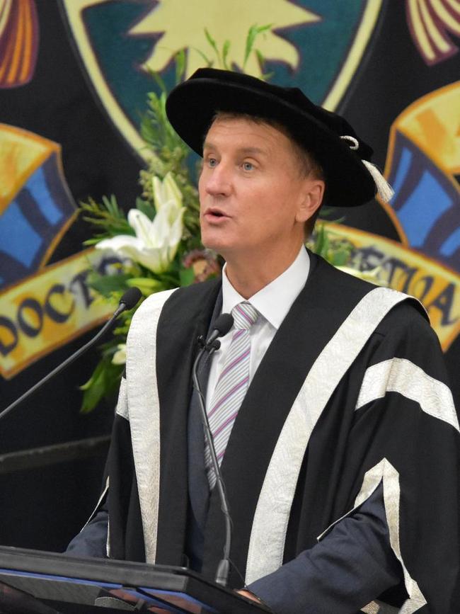 CQUni Vice-Chancellor Professor Nick Klomp.