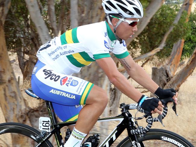 Tour Down Under - Stage 2 - Prospect to Stirling. Caleb Ewan. PIC SARAH REED.