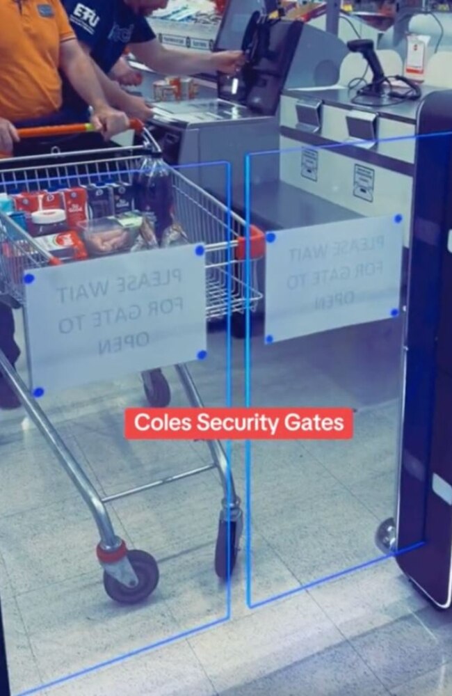 Smart gate technology has been particularly controversial. Picture: TikTok