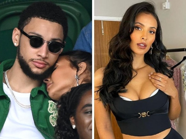 Maya Jama and Ben Simmons.