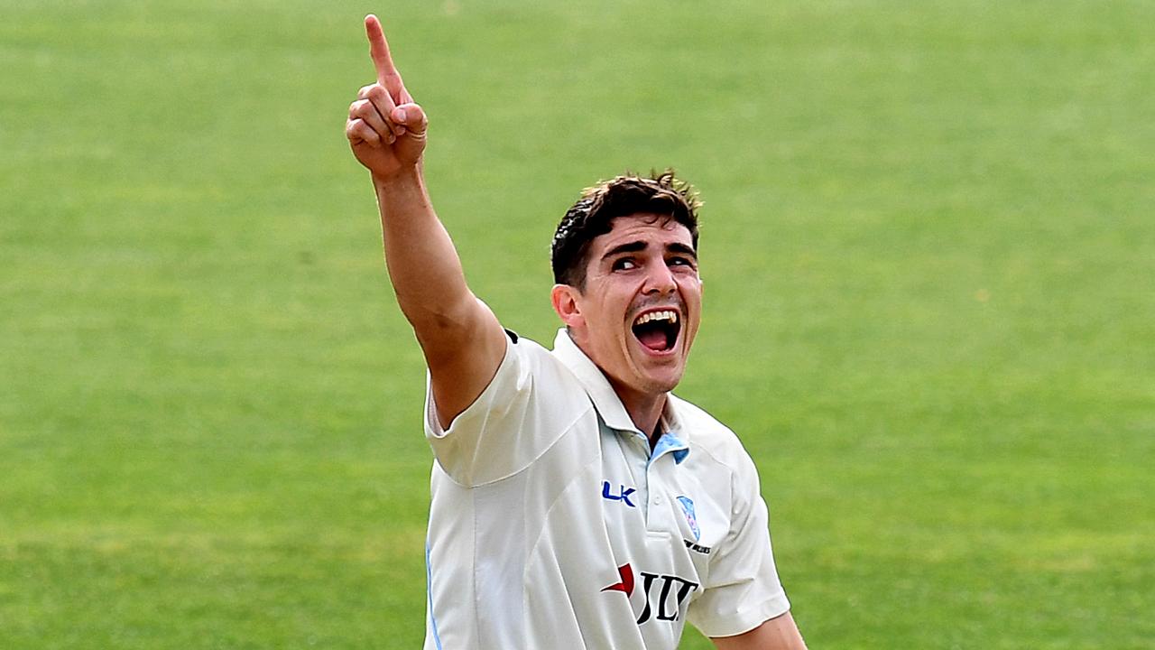 Sean Abbott took a seven-for to secure NSW’s spot in the final.