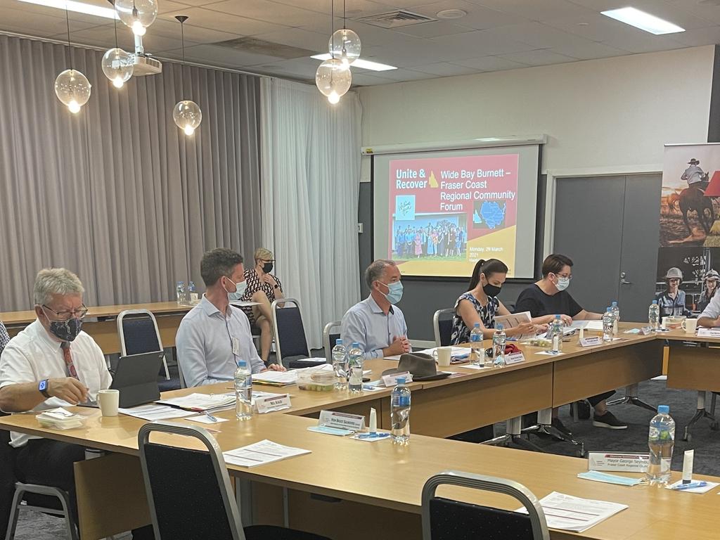 Sitting around tables, joining to create a discussion circle, Ministers, Members of parliament and forum representatives listened to sessions throughout the forum, which focused on different issues and priorities for the region throughout 2021.