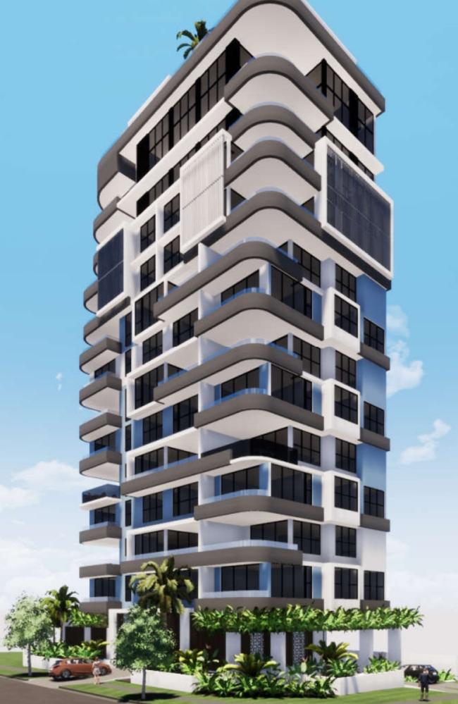 The proposed tower.