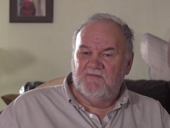 Thomas Markle says he is hurt by his daughter Meghan’s new claims about her childhood.