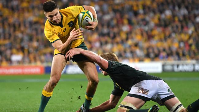 Jack Maddocks prroduced a solid display on the wing. Picture: AAP.