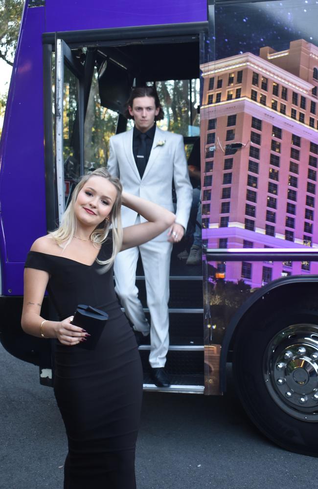 St Teresa's Catholic College students arriving at their 2022 graduation ceremony. Picture: Eddie Franklin