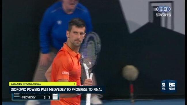 Djokovic downs Medvedev to reach Final