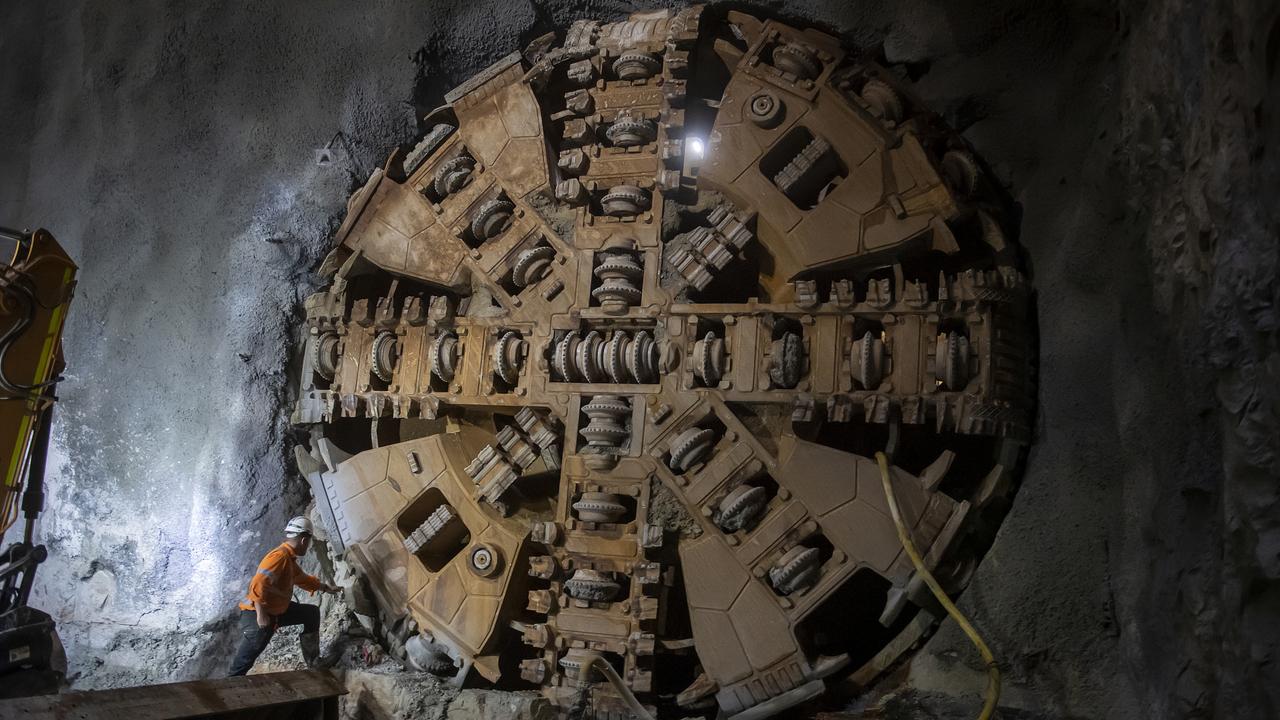 The tunnel boring machines used on the Torrens to Darlington project will look similar to those used on the Sydney Metro project. Picture: Supplied