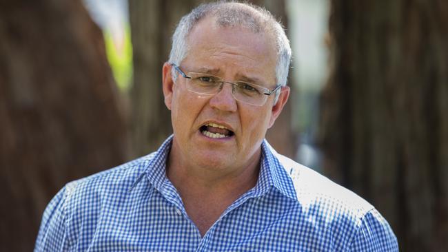 Treasurer Scott Morrison. Picture: Jenny Evans.