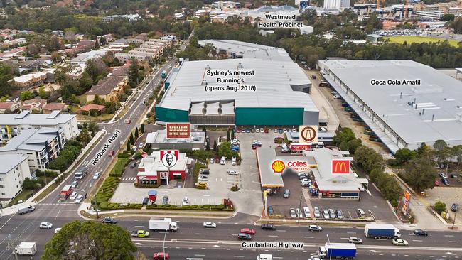 KFC, McDonalds, a Thai restaurant and Pancakes on the Rocks are for sale.